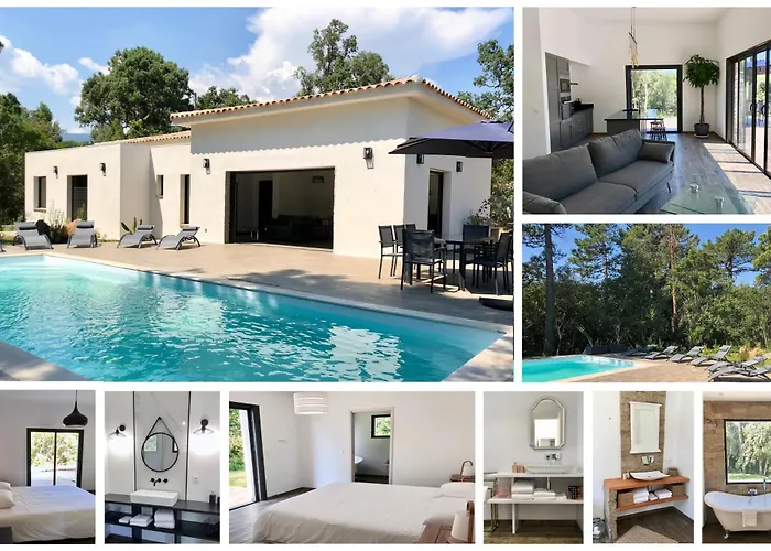 Villa Piscine Chauffée&jardin - Centre 5 Min - 10 Min - Ménage Porto-Vecchio (Corsica)
