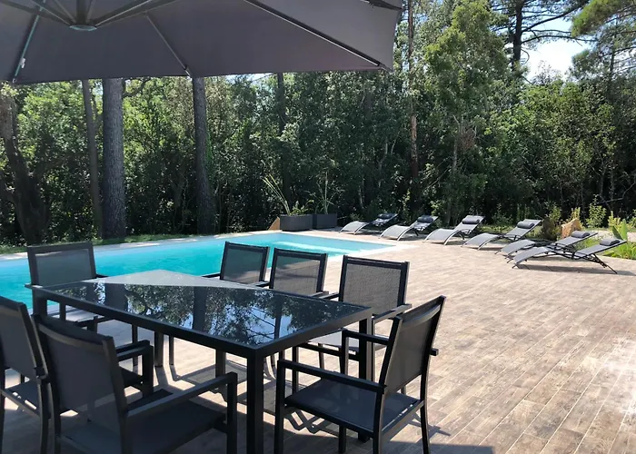 Piscine Chauffée&jardin - Centre 5 Min - 10 Min - Ménage Villa Porto Vecchio